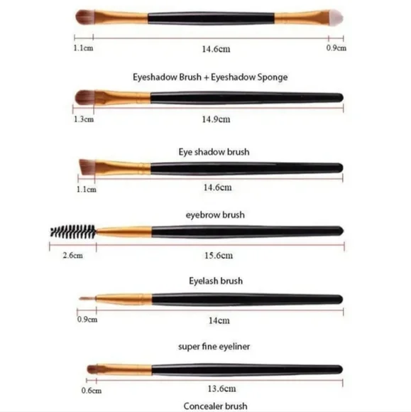 NWT Profesional 20 Piece Makeup Brush - Picture 4 of 7